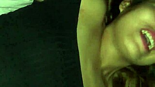 Whoa, check this Latin girl shoving a big dildo deep into her tight pussy for wild vaginal penetration!