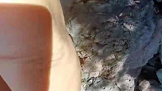 Hey Teresa Jones, ready to start your porn video journey with this outdoor milf blowjob?