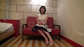 I Feel So Overwhelmed by This Slutty Japanese Babe Squirting from Fingering and Blowjob in Homemade Gay Action.