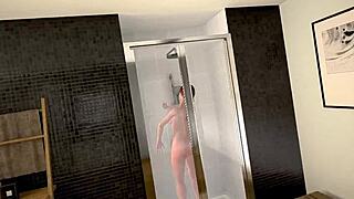 New trailer showcases redhead in bathing and shower game reality experience.