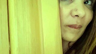 Hey, I caught my cute Latina step cousin taking a shower in the bathroom and things got steamy