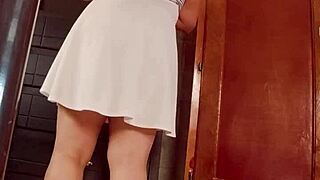 hidden camera catches big ass colombian changing clothes in secret