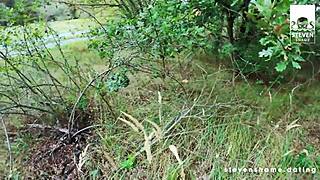 This slutty blonde babe Harleenvan Hnyten picks up a guy for first-time public car sex. She gives a POV blowjob with cum in mouth during their wild outdoor dating adventure on Stevenshame.