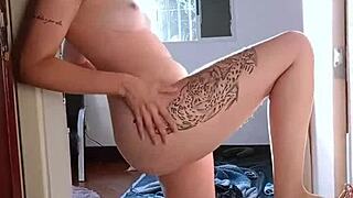 She dances with grace.