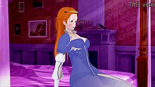 Cute princess Agata Polony arrives for incoming test.