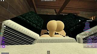 Why Does This Cute Emo Chick Get Pounded Hard on Bed with Tits Bouncing?