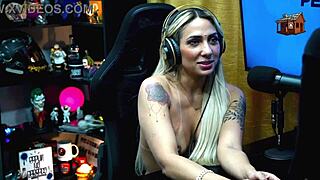 ruan asks for kiss from bruna lambertini she sits naked on his lap dick rises