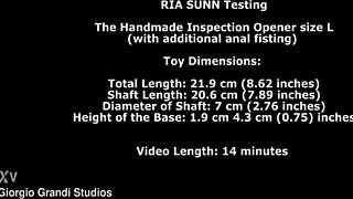 ria sunn testing handmade inspection opener size l
