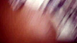 sucking that big black cock until cumshot covers this slut.