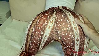 My Hot Step-Mom Calls Me a Messy Pig