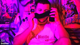 Oh yeah, worship my big ass during foot sex with this BBW girlfriend.