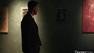 deeper erotic artist mia subtly becomes collector's latest obsession in riding and muff diving