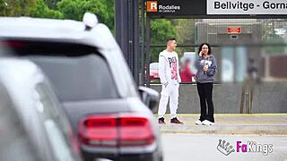 i'm seducing this cute 18+ lily morena on the street, she's lovin' hardcore blowjob and doggystyle with my big cock