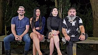 Topcast features Lalla Potira and Bill in outdoor public street encounter