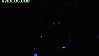 Suggestive scarlett johnson hints at blacklight pov sex with teen fetish elements