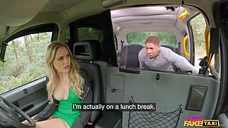 Super Sexy Blonde Craves Intense Fucking From Massive Black Cock In Fake Taxi