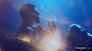 Deeper Tiny 18+ Hottie Aubrey Rides His Hard Cock All Night Long