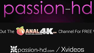 Passion-HD shows massive hairy bush getting filled by huge thick dick