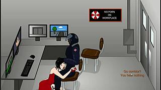 Raw Anal Dildo Play With Ada Wong Licking Pussy Vs Pink Queen!