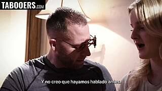 i just can't stop staring at that nice pink hole of yours while you ride and suck in this taboo teen threesome