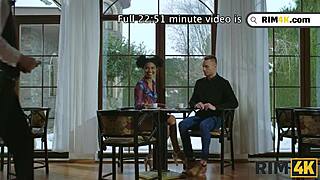 rim4k meets rimder in an elegant ebony encounter