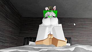 specific roblox whore in cowgirl and missionary positions riding until creampie fucking from noob