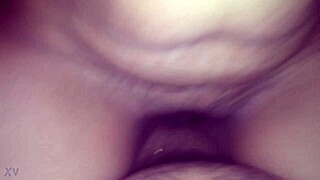 Amateur Eating Três Barras Black Woman