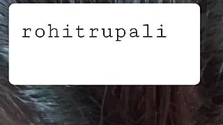 rohitrupali feels intense passion sucking her black lover's cock while husband watches