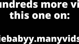 Why am I masturbating in thigh high socks and sneakers with a vibrator - veggiebabyy?