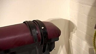 the bondage dungeon has scott rhodes tying maxine up