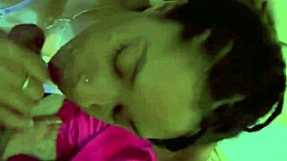 Oh wow, check out this Chinese girlfriend gagging on my huge black cock in homemade POV while moaning and spitting