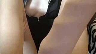 big dildo domination by curvy blonde milf mistress elza koms