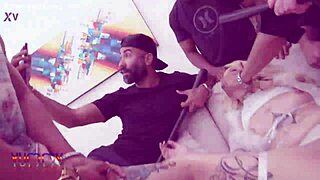 Nympho Kyra Sex Shoves Baseball Bat Up Ass! Then Nasty Treatment From 5 Big Cocks With DAP No Pussy Prolapse Whipped Cream Chocolate Milk Enemas Piss Drinking!