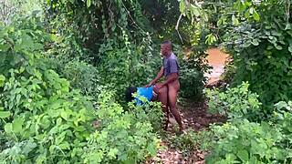 Billy fucks this bbw with big ass in doggy style while she gives handjob to his big black cock 😈