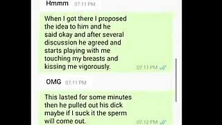 hey bestie, check this homemade amateur vid with some dirty talk vibes 😏