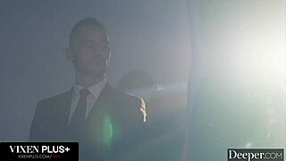 Why does latex-clad submissive brunette Chanel Camryn crave public domination with deepthroat and rimjob outdoors?