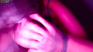 Gostosa in lingerie enjoys intense one-on-one action with big cock teasing and deepthroat