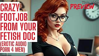 Psychiatrist Reveals Foot Fetish with Jerk Instructions and Licking