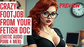 Psychiatrist Reveals Foot Fetish with Jerk Instructions and Licking