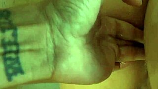 Sovereign Syre uses a big toy in her tight asshole for solo fun