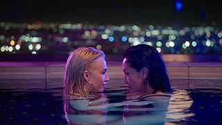 Hungry Blonde Braylin Licks Fingers And Devours Lilly's Perfect Pussy