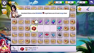 Oh man, this maid servant game features hot women with big tits getting all horny in goth outfits.