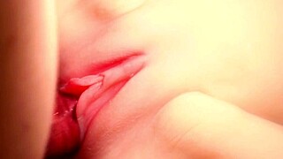 Watch This Cute Fuck Doll's Pink Smooth Vagina Take Double Penetration Action Now!