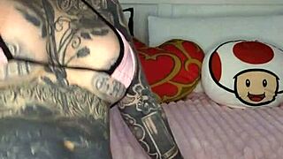 Micro bikini try-on with melody radford