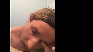 He underwent a full feminization transformation into sexy ladyboy through homemade humiliation