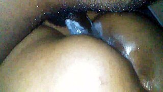 creampie action continues with oiled latina milf in group anal