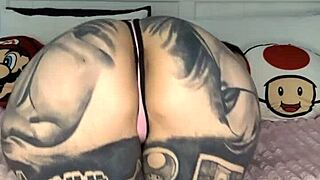 Micro bikini try-on with melody radford