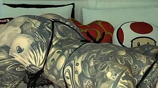 Micro bikini try-on with melody radford