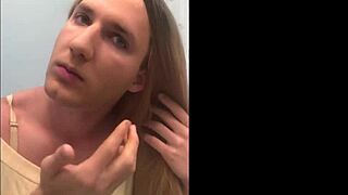 He underwent a full feminization transformation into sexy ladyboy through homemade humiliation