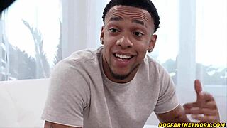 tiny 18+spinner latina takes on big black cock for her first time double penetration in intense 3some action.